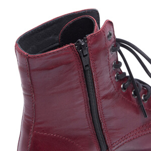 Carl Scarpa Seville Bordo Leather Ankle Boots